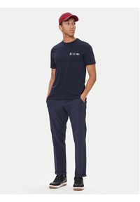 TOMMY HILFIGER - Tommy Hilfiger T-Shirt MW0MW40011 Granatowy Regular Fit. Kolor: niebieski. Materiał: bawełna #4