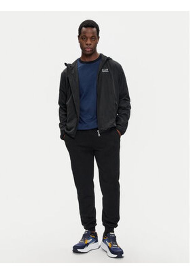 EA7 Emporio Armani Kurtka przejściowa 8NPB22 PNGRZ 1200 Czarny Regular Fit. Kolor: czarny. Materiał: syntetyk