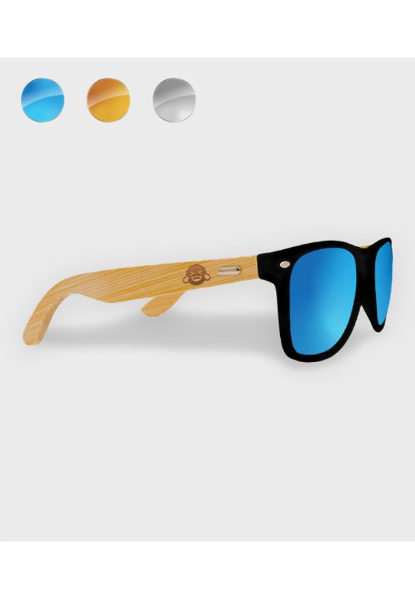 MegaKoszulki - Okulary przeciwsłoneczne z oprawkami Łzy szczęścia