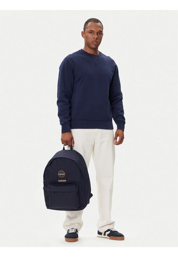 Napapijri Plecak Voyage Big DP NP0A88VP Granatowy. Kolor: niebieski. Materiał: materiał