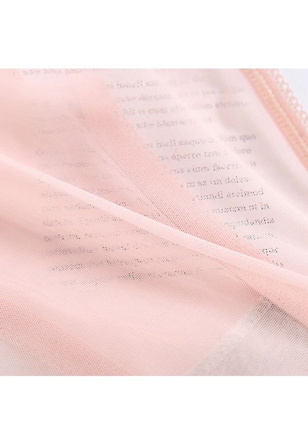 Intica - Tangi z niskim stanem z lekkiego materiału Maiki. Stan: obniżony. Kolor: niebieski. Materiał: materiał