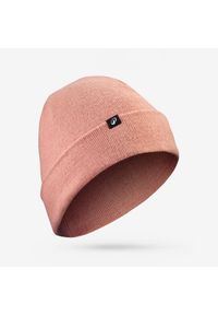 WEDZE - Czapka narciarska dla dorosłych Wedze Rider 500 rose. Kolor: różowy. Materiał: akryl, materiał. Sezon: zima. Styl: sportowy #1