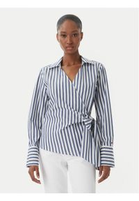 TOMMY HILFIGER - Tommy Hilfiger Koszula WW0WW49650 Niebieski Slim Fit. Kolor: niebieski. Materiał: bawełna #1