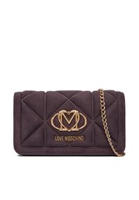 Love Moschino - Torebka LOVE MOSCHINO. Kolor: fioletowy
