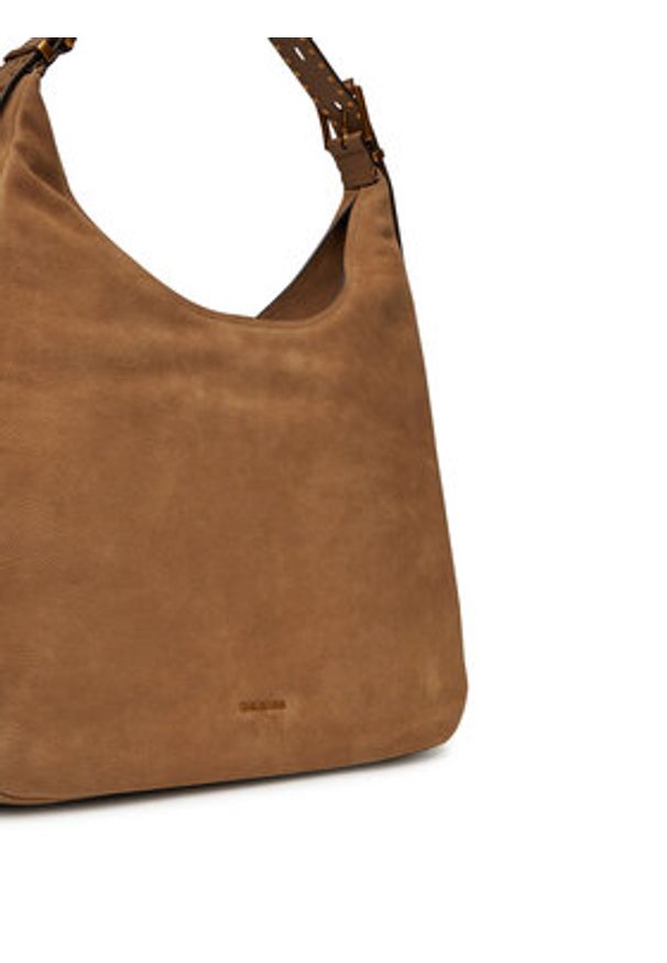 MICHAEL Michael Kors Torebka 30S5AY5H3L Brązowy. Kolor: brązowy. Materiał: skórzane