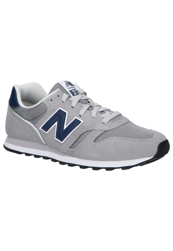 Buty sportowe sneakersy męskie New Balance 373. Kolor: biały, szary, niebieski, wielokolorowy. Model: New Balance 373