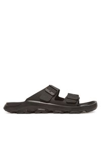 Birkenstock Klapki Mogami Terra Stealth 2-Strap 1029643 Czarny. Kolor: czarny. Materiał: skóra