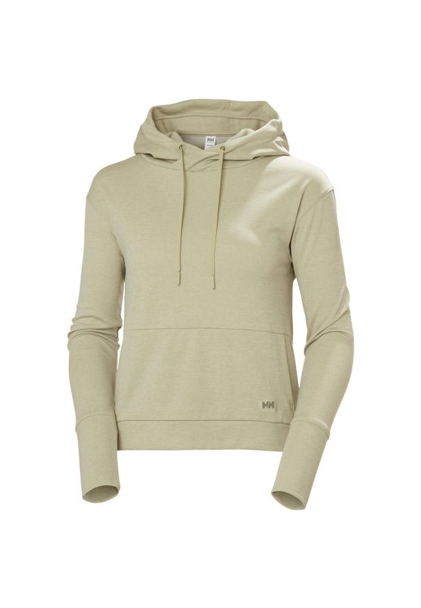 Bluza damska Helly Hansen Lifa Tech Lite. Typ kołnierza: kaptur. Kolor: zielony. Materiał: tkanina