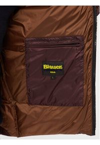 Blauer Kurtka puchowa 23WBLUC03075 Brązowy Regular Fit. Kolor: brązowy. Materiał: puch, syntetyk