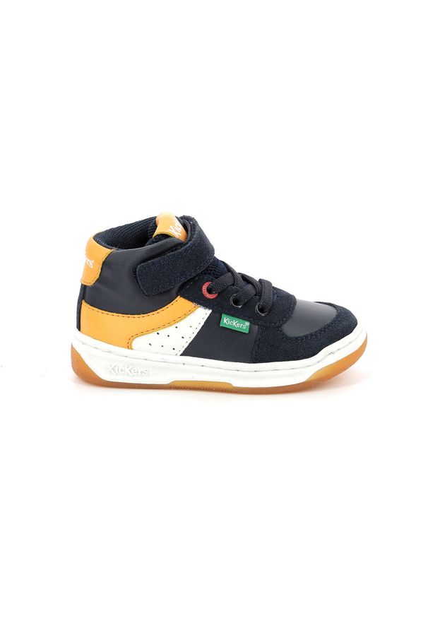 Kickers - Sneakersy dziecięce KICKERS KICKALIEN 20. Kolor: niebieski. Sport: turystyka piesza