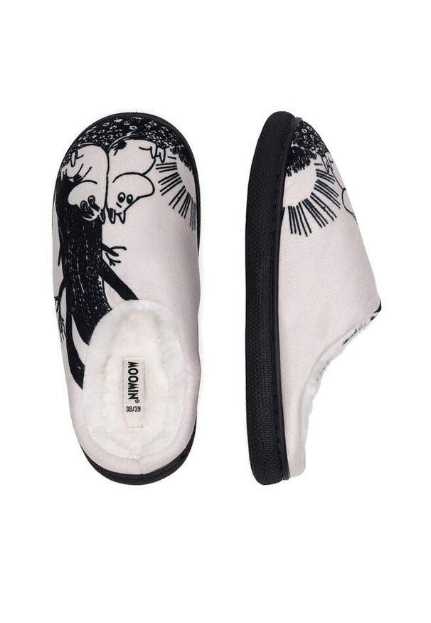 Kapcie Moomin. Kolor: beżowy