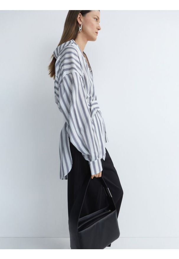 Reserved - Koszula z dodatkiem jedwabiu - wielobarwny. Materiał: jedwab