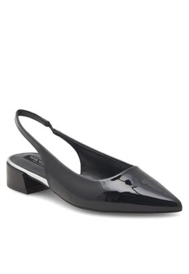 Nine West Sandały WFA2609-1 Czarny. Kolor: czarny. Materiał: skóra