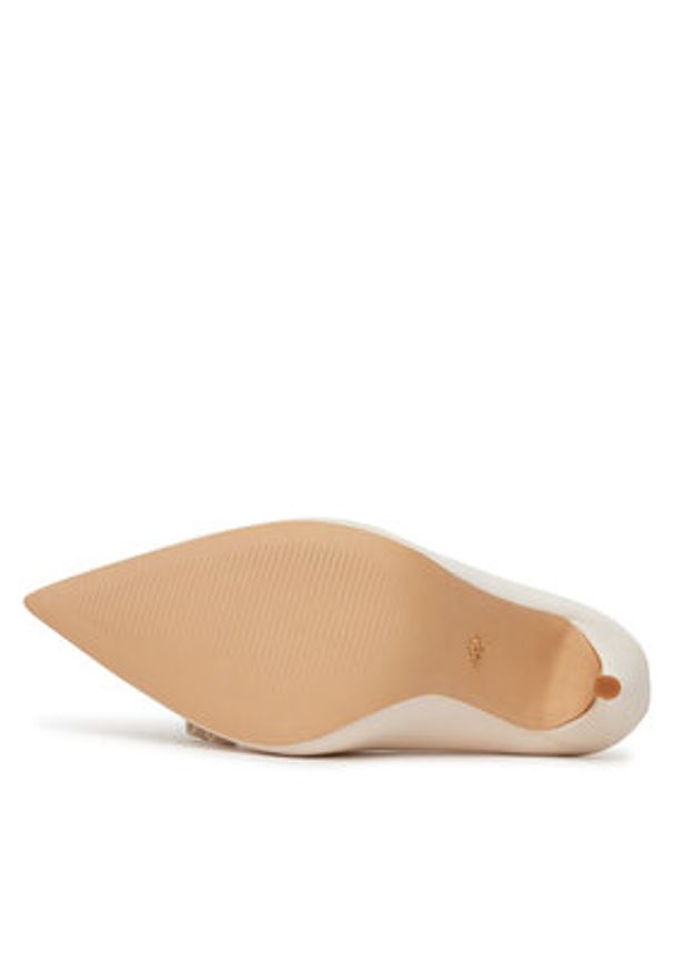 DeeZee Szpilki GAO-2312-6A Écru. Materiał: materiał, syntetyk. Obcas: na szpilce