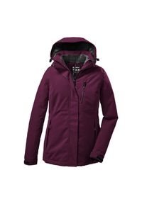 Damska wodoodporna kurtka z kapturem Killtec Kow 170. Typ kołnierza: kaptur. Kolor: różowy #1