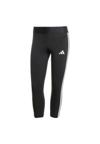 Adidas - Legginsy Essentials 3-Stripes Leggings 3/4 Length. Kolor: czarny