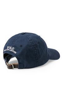 Polo Ralph Lauren Czapka z daszkiem 710834737032 Granatowy. Kolor: niebieski. Materiał: bawełna #2