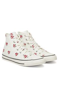 Converse Trampki Chuck Taylor All Star Vintage Embroidery A12635C Biały. Kolor: biały. Materiał: materiał. Styl: vintage #2