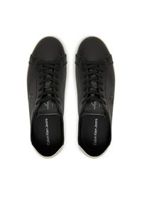 Calvin Klein Jeans Sneakersy Low Profile Cupsole Tmb Lth YM0YM01331 Czarny. Kolor: czarny. Materiał: skóra #5