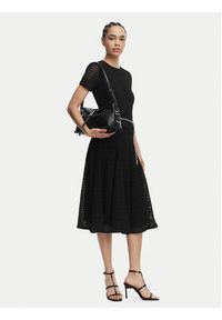 MICHAEL Michael Kors Sukienka codzienna MS683DUKS1 Czarny Regular Fit. Okazja: na co dzień. Kolor: czarny. Materiał: syntetyk. Typ sukienki: proste. Styl: casual #5