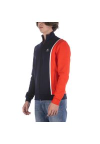 Bluza zapinana na zamek błyskawiczny Le Coq Sportif Saison 1 N°1. Kolor: biały, wielokolorowy, niebieski