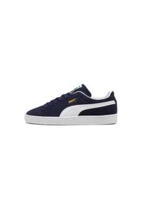 Buty sportowe Puma Suede Classic. Kolor: biały, niebieski, wielokolorowy. Model: Puma Suede