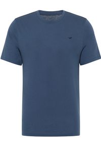 Męski T-Shirt Mustang Style Alex Dark Denim 1018000 5242. Materiał: denim #1