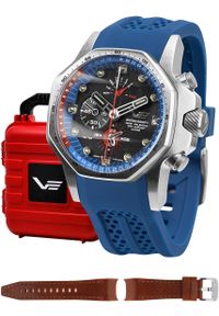 Zegarek męski Vostok Europe YM86-640A696S niebieski. Kolor: niebieski #1