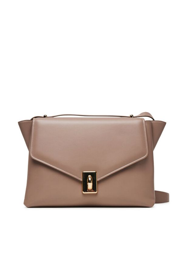 Furla Torebka Meridiana WB01516 BX3227 MA200 Brązowy. Kolor: brązowy. Materiał: skórzane