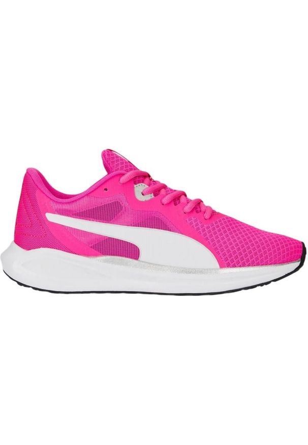 Buty do biegania Puma Twitch Runner W 377981 06 różowe. Zapięcie: sznurówki. Kolor: różowy. Materiał: syntetyk, guma. Szerokość cholewki: normalna