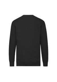 FRUIT OF THE LOOM - Lekka Męska Bluza Z Kapturem. Typ kołnierza: kaptur. Kolor: czarny