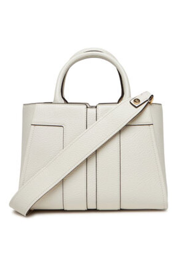 Elisabetta Franchi Torebka BS-07A-51E2-V500 Biały. Kolor: biały. Materiał: skórzane