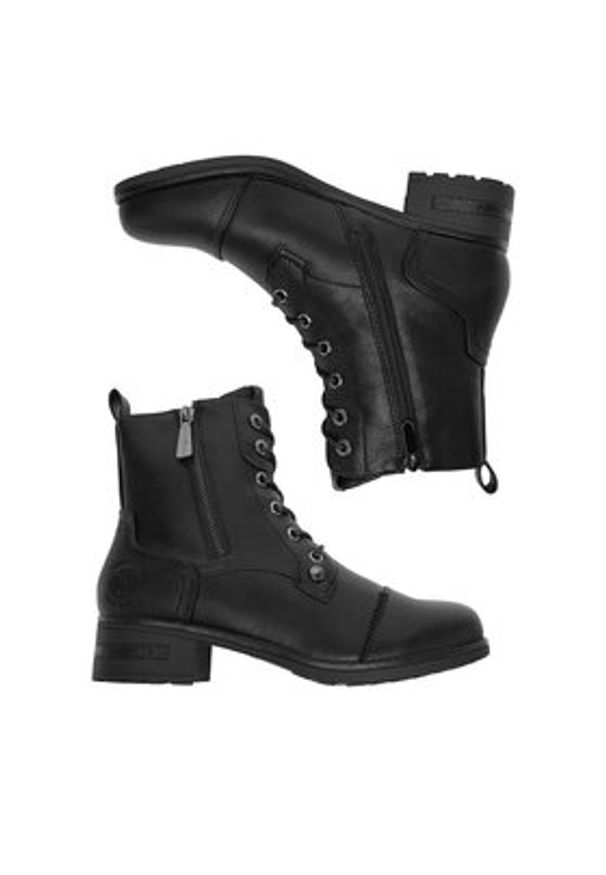 Beverly Hills Polo Club Trzewiki CEO-WS6631-01 Czarny. Kolor: czarny. Materiał: materiał