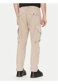 C.P. Company Spodnie materiałowe 18CMPA058A005694G Khaki Regular Fit. Kolor: brązowy. Materiał: bawełna #5