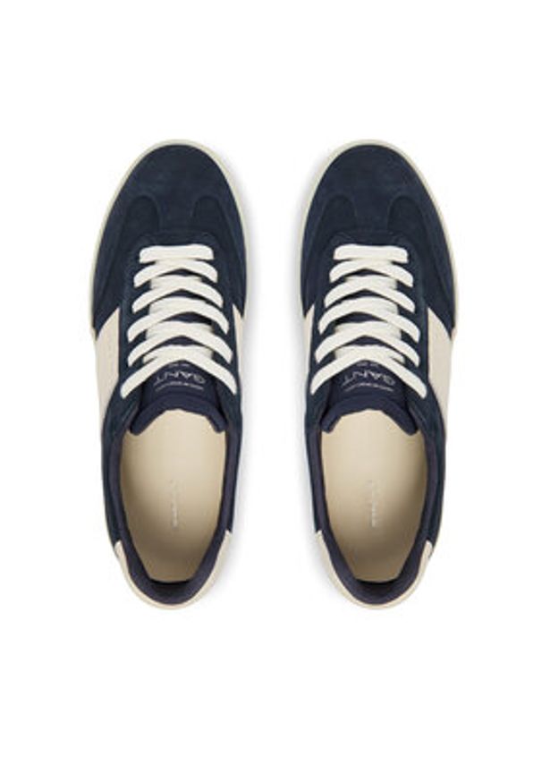 GANT - Gant Sneakersy 32533168 Granatowy. Kolor: niebieski. Materiał: skóra, zamsz