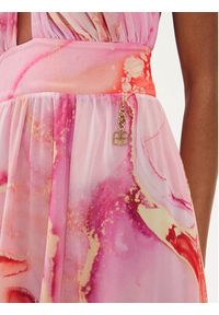Fracomina Sukienka letnia FQ24SD3014W412N4 Różowy Regular Fit. Kolor: różowy. Materiał: syntetyk. Sezon: lato #4