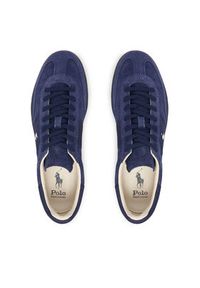 Polo Ralph Lauren Sneakersy 809P01617003 Granatowy. Kolor: niebieski. Materiał: skóra, zamsz #5