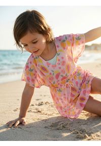 Sinsay - Ponczo plażowe z wiązaniem w owoce - wielobarwny