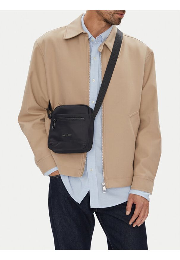 Gino Rossi - GINO ROSSI Saszetka C-GIN-E-032-05 Czarny. Kolor: czarny. Materiał: poliamid, nylon