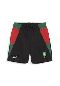 Puma - Męskie spodenki piłkarskie FRMF PUMA Black Vine For All Time Red Green. Kolor: zielony, czarny, czerwony, wielokolorowy. Sport: piłka nożna #1