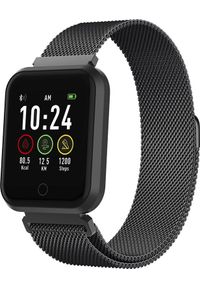 FOREVER - Smartwatch Forever SW-300 Czarny (GSM093543). Rodzaj zegarka: smartwatch. Kolor: czarny