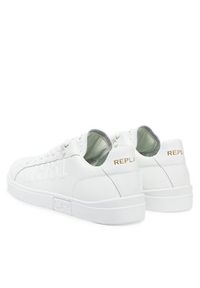 Replay - REPLAY Sneakersy GMZ3P .000.C0037L Biały. Kolor: biały. Materiał: skóra