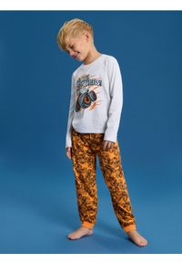 Sinsay - Piżama dwuczęściowa Hot Wheels - szary. Kolor: szary #1