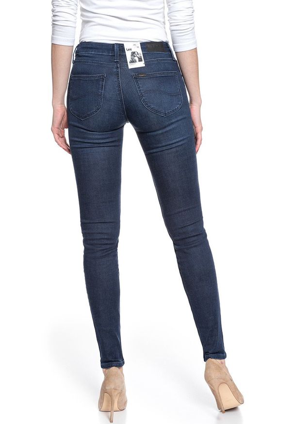 Lee - SPODNIE DAMSKIE LEE SCARLETT POLISHED INDIGO L526RKKD 112111857