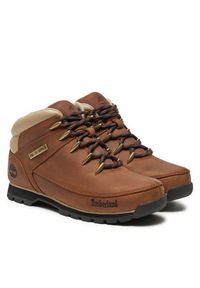 Timberland Trapery Euro Sprint Hiker A121K/TB0A121K2141 Brązowy. Kolor: brązowy. Materiał: skóra