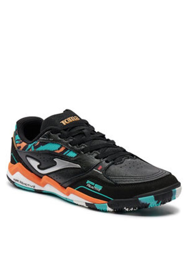 Joma Buty do piłki nożnej FSS2401IN Czarny. Kolor: czarny. Materiał: skóra