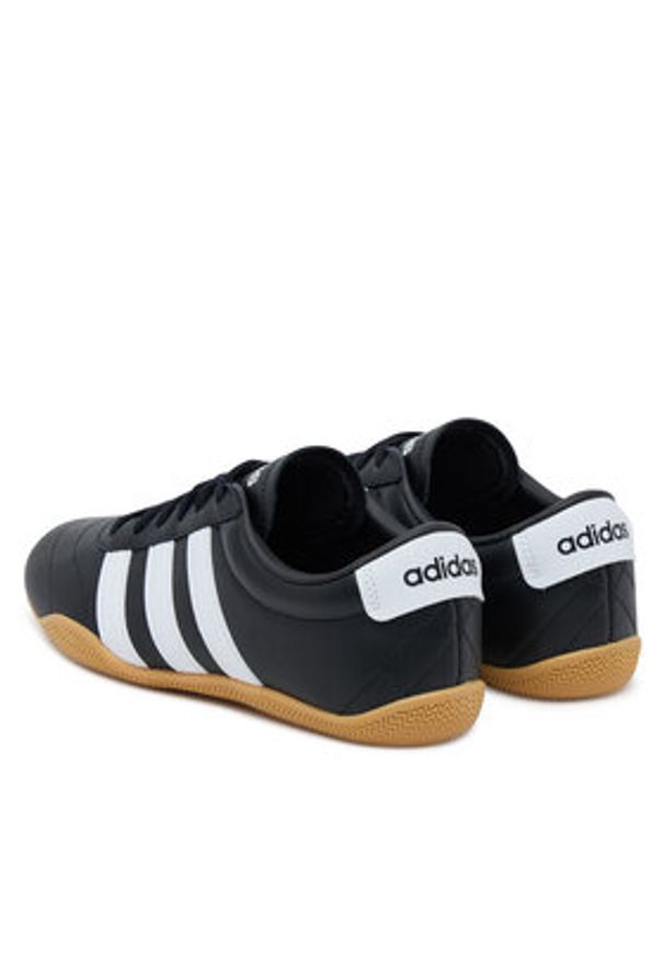 Adidas - adidas Sneakersy Grand Court Lo JQ9684 Czarny. Kolor: czarny. Materiał: skóra