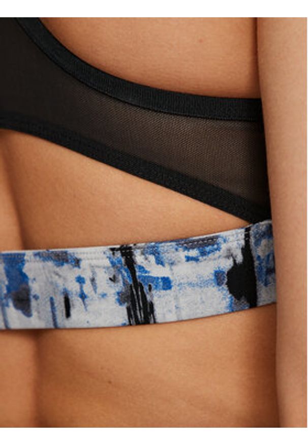 Reebok Biustonosz sportowy Lux Perform Racer Bra-ADP 100071101 Czarny. Kolor: czarny. Materiał: syntetyk