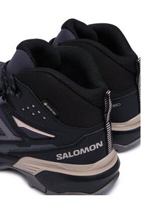 salomon - Salomon Trekkingi X Ultra 360 MID GTX L49101500 Szary ciemny. Kolor: szary. Materiał: materiał #4