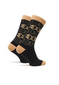 Pinko - PINKO Skarpety długie Monaco 106054 A2ZG Czarny. Kolor: czarny. Materiał: bawełna #2